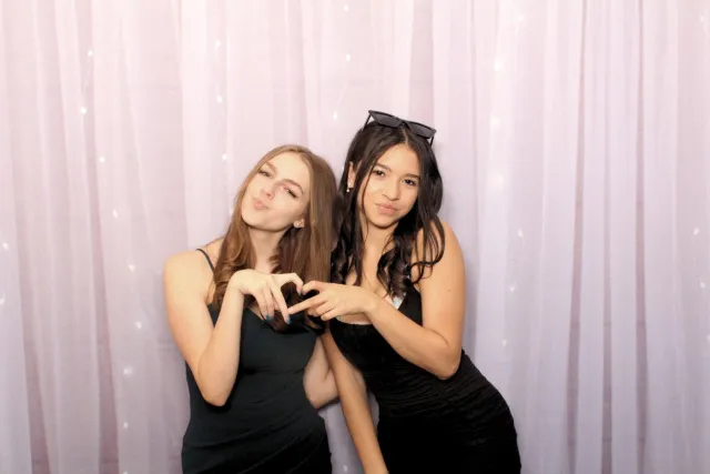 Fairy Light photo booth backdrop