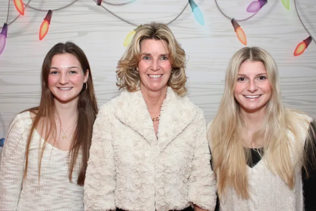 Holiday Lights photo booth backdrop