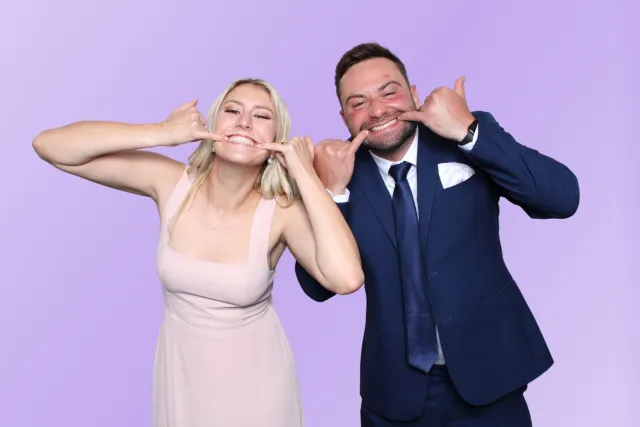 Lavender photo booth backdrop