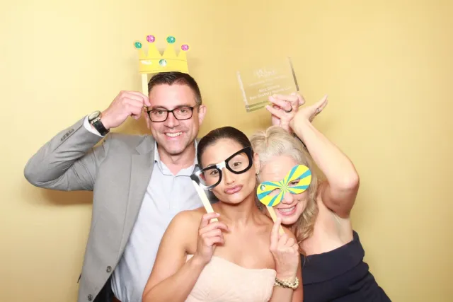 Metallic Gold photo booth backdrop